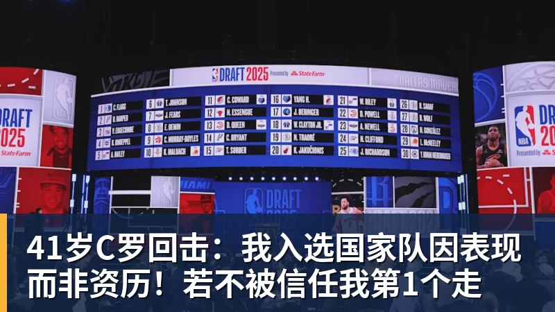 米兰体育41岁C罗回击：我入选国家队因表现而非资历！若不被信任我第1个走