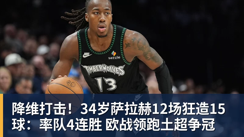 米兰体育降维打击！34岁萨拉赫12场狂造15球：率队4连胜 欧战领跑土超争冠